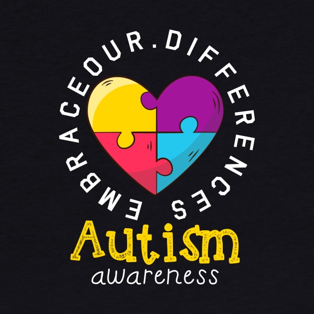 Autism Shirt - Autism Awareness Shirts for Women Men Kids by fiar32